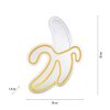 Leuchten-Direkt NEON-BANANE decorative light LED yellow, white, 1-light source