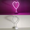 Leuchten-Direkt NEON-HERZ decorative light LED pink, 1-light source