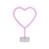 Leuchten-Direkt NEON-HERZ decorative light LED pink, 1-light source