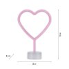 Leuchten-Direkt NEON-HERZ decorative light LED pink, 1-light source