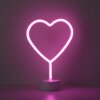 Leuchten-Direkt NEON-HERZ decorative light LED pink, 1-light source