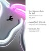 Leuchten-Direkt NEON-UNICORN decorative light LED transparent, clear, 1-light source