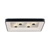 Leuchten-Direkt VERTIGO Ceiling Light LED black, 1-light source, Remote control