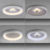 Leuchten-Direkt VERTIGO Ceiling Light LED white, 1-light source, Remote control