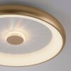 Leuchten-Direkt VERTIGO Ceiling Light LED gold, 1-light source, Remote control