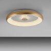 Leuchten-Direkt VERTIGO Ceiling Light LED gold, 1-light source, Remote control