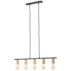 Brilliant KERRY Pendant Light Ecru, 5-light sources