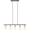 Brilliant KERRY Pendant Light Ecru, 5-light sources