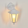 LORIA Outdoor Wall Light white, 1-light source