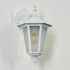 LORIA Outdoor Wall Light white, 1-light source