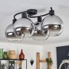 KOYOTO Ceiling Light - glass clear, Smoke-coloured, 4-light sources