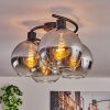 KOYOTO Ceiling Light - glass clear, Smoke-coloured, 4-light sources