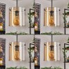 PARANE Pendant Light - glass Amber, 3-light sources