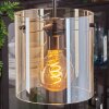 PARANE Pendant Light - glass Amber, 3-light sources