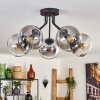 KOYOTO Ceiling Light - glass clear, Smoke-coloured, 5-light sources