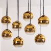 KOYOTO Pendant Light - glass gold, clear, 8-light sources