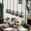 GASTOR Pendant Light - glass Smoke-coloured, 5-light sources