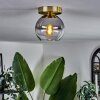 KOYOTO Ceiling Light - glass brass, 1-light source