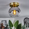 KOYOTO Ceiling Light - glass brass, 1-light source