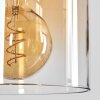 PARANE Pendant Light - glass Amber, clear, 5-light sources