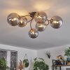 CHEHALIS Ceiling Light gold, black, 6-light sources