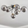 CHEHALIS Ceiling Light gold, black, 6-light sources