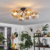 CHEHALIS Ceiling Light gold, black, 6-light sources