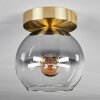 KOYOTO Ceiling Light - glass brass, 1-light source