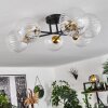 CHEHALIS Ceiling Light gold, black, 6-light sources