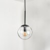 GASTOR Pendant Light - glass black, 1-light source