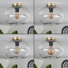 APEDO Ceiling Light - glass brass, 1-light source