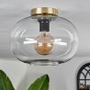 APEDO Ceiling Light - glass brass, 1-light source