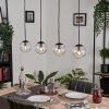 GASTOR Pendant Light - glass clear, 4-light sources