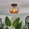 APEDO Ceiling Light - glass Amber, 1-light source