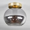 APEDO Ceiling Light - glass brass, 1-light source