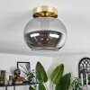 APEDO Ceiling Light - glass brass, 1-light source