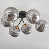 CHEHALIS Ceiling Light gold, black, 6-light sources