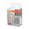 Osram LED E14 4 Watt 2700 Kelvin 470 Lumen Set of 2