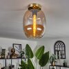 APEDO Ceiling Light - glass brass, 1-light source