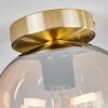 APEDO Ceiling Light - glass brass, 1-light source