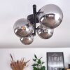 CHEHALIS Ceiling Light - glass Smoke-coloured, 4-light sources