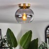 APEDO Ceiling Light - glass brass, 1-light source