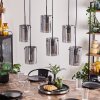 PARANE Pendant Light - glass Smoke-coloured, 6-light sources