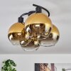 KOYOTO Ceiling Light - glass gold, clear, 4-light sources