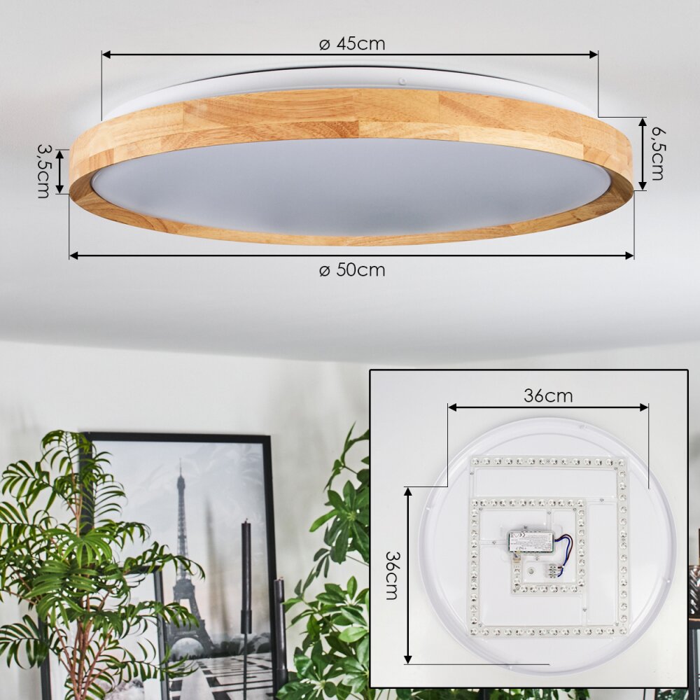 SOFO Ceiling Light LED white, 1-light source, Remote control