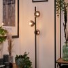 REMAISNIL Floor Lamp - glass black, 3-light sources