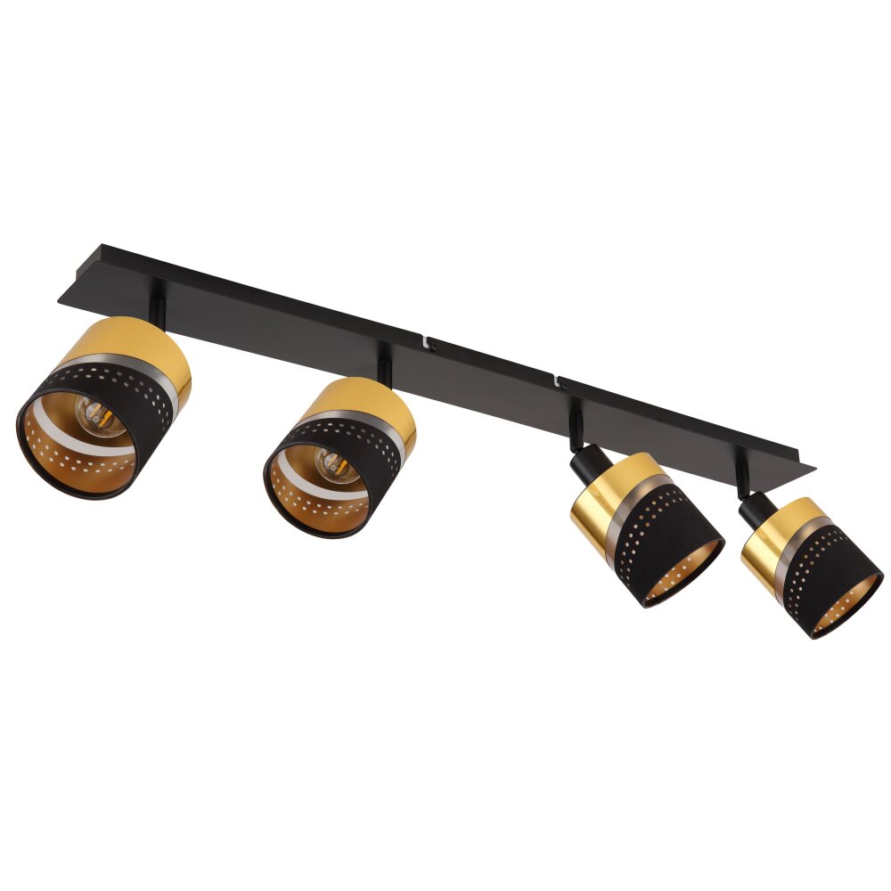 Globo OR Ceiling Light black, 4-light sources