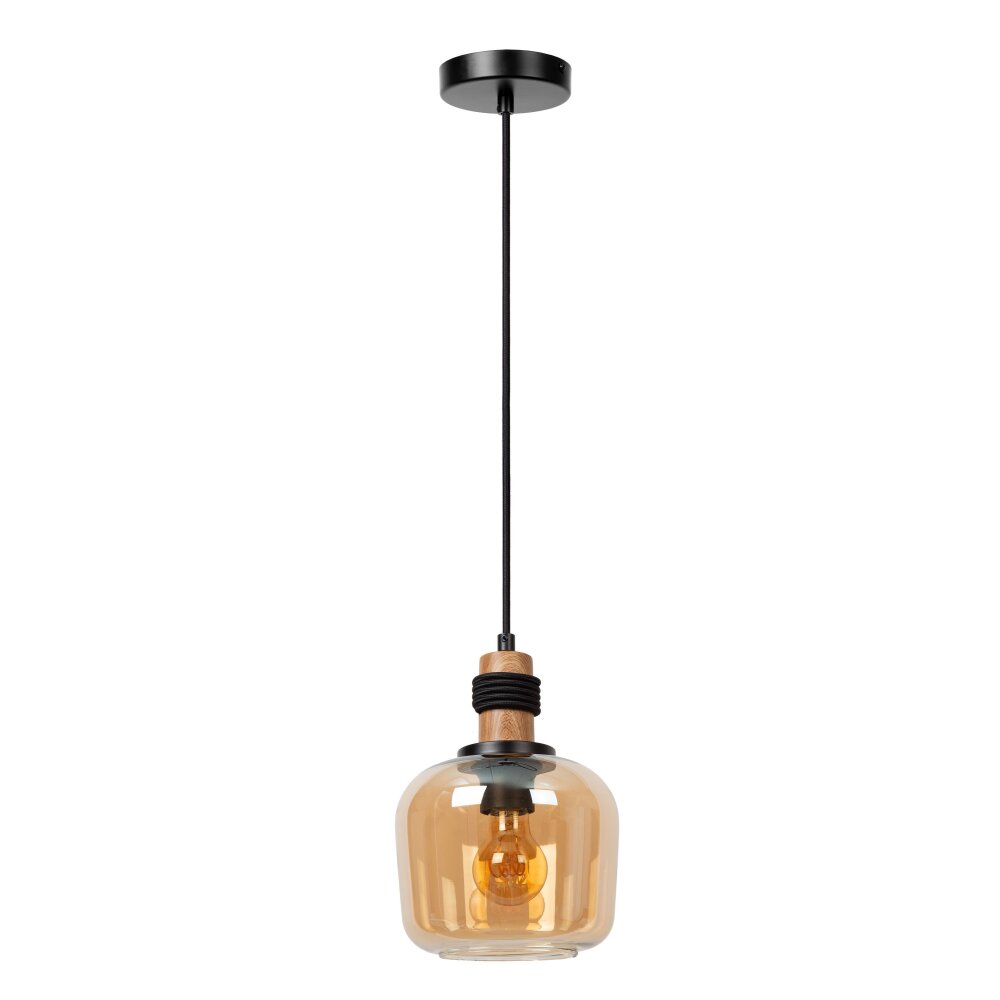 Lucide ILONA Pendant Light black, 1-light source