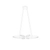 Trio FLY Pendant Light LED white, 1-light source