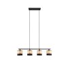 Reality BOLZANO Pendant Light black, 4-light sources